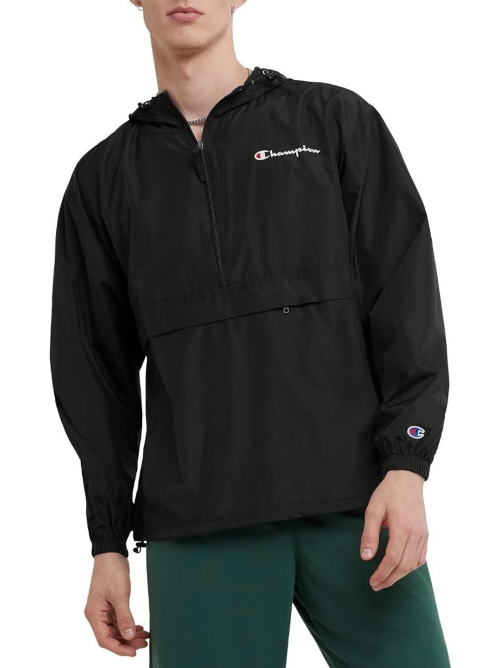 Men's Full-Zip Stadium Jacket | Wind & Water Resistant Outdoor Coat